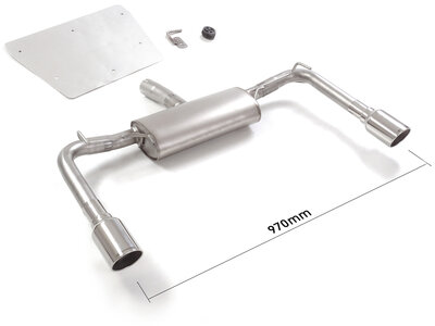 Ragazzon Einddemper Alfa Romeo Giulietta(940) 2010-2020 - 1.4TB (125kW) 2010-2018