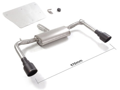 Ragazzon Einddemper Alfa Romeo Giulietta(940) 2010-2020 - 1.4TB (77kW) 2012-2016