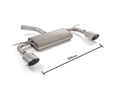 Ragazzon Einddemper Seat Leon Mk3 (5F) 2012-2020 - 1.6TDi (77kW) 2013-2015