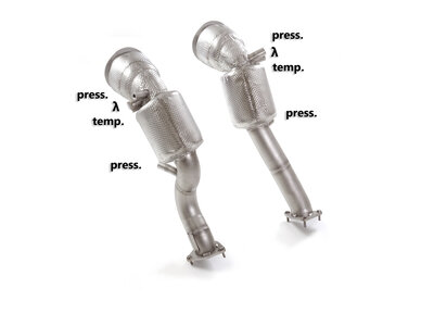 Ragazzon Vervangingspijp Porsche Macan Mk1 (typ 95B) 2014-2024 - GTS 2.9T (324kW) 07/2021-