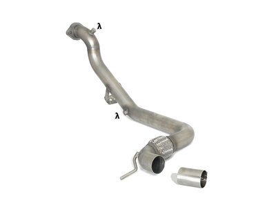 Ragazzon Vervangingspijp Ford Mustang Mk6 2015-2023 - Cabrio 2.3i Ecoboost (233 / 213kW) 2015-2020