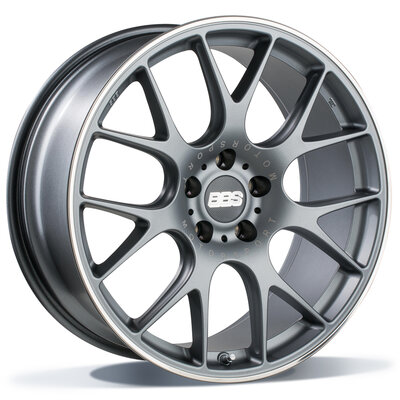 BBS CH-R - satin titanium - 8.5J x 19inch ET22 5x120 naaf 82