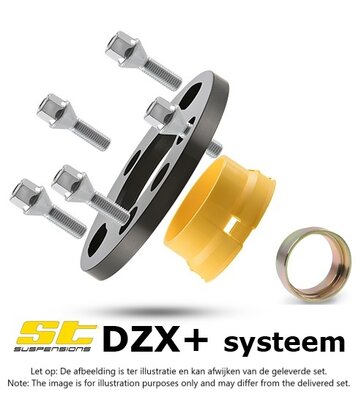 ST Wheelspacers Audi A3 [8V] 04/2012- 10mm (per as) systeem DZX+