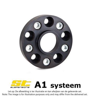 ST Wheelspacers Mini Mini Clubman [F54] 2014- 45mm (per as) systeem A1