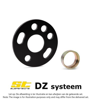 ST Wheelspacers Renault Espace 5 [JR] 2015- 24mm (per as) systeem DZ
