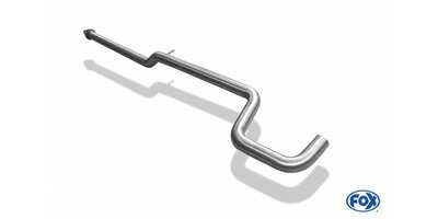 Fox uitlaat Audi A3 e-tron voordemper vervangende pijp