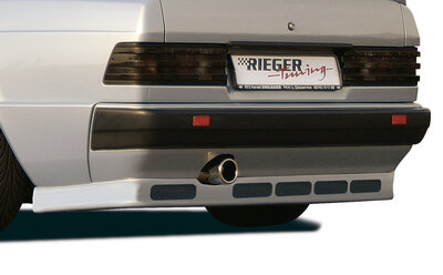 Rieger Tuning achterbumper verlenging Mercedes 190 [W201] Sedan