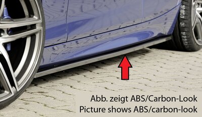 Rieger Tuning sideskirt aanzetstuk Links BMW 1-serie F21