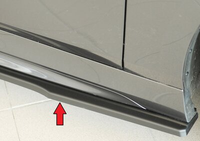 Rieger Tuning sideskirt aanzetstuk Rechts BMW 1-serie F40
