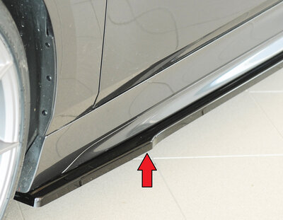 Rieger Tuning sideskirt aanzetstuk Links BMW 1-serie F40