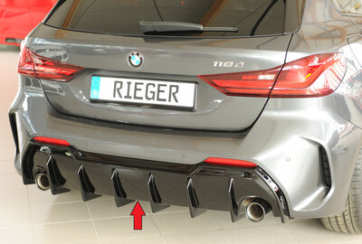 Rieger Tuning diffuser BMW 1-serie F40
