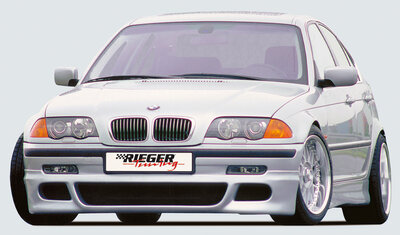 Rieger Tuning voorbumper spoiler verlenging BMW 3-serie E46
