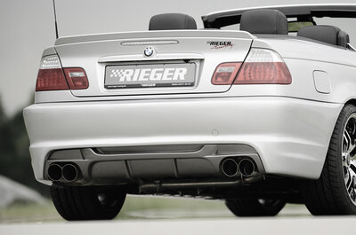 Rieger Tuning achterbumper BMW 3-serie E46