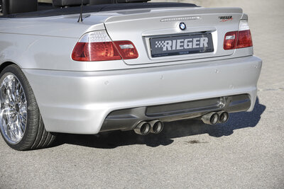 Rieger Tuning achterbumper BMW 3-serie E46