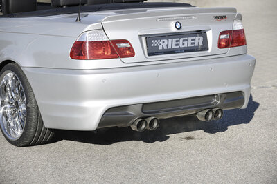 Rieger Tuning achterbumper BMW 3-serie E46