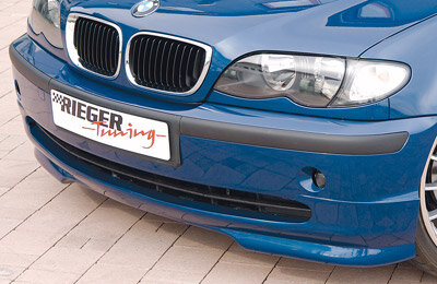 Rieger Tuning voorbumper spoiler lip BMW 3-serie E46 Compact