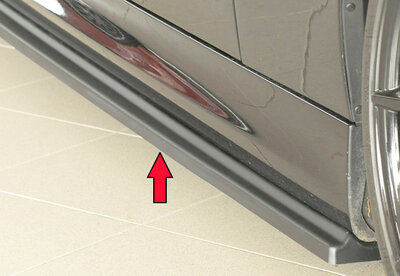 Rieger Tuning sideskirt aanzetstuk Rechts BMW 3-Serie E92
