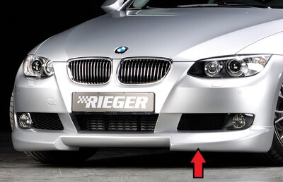 Rieger Tuning voorspoiler lip BMW 3-Serie E92