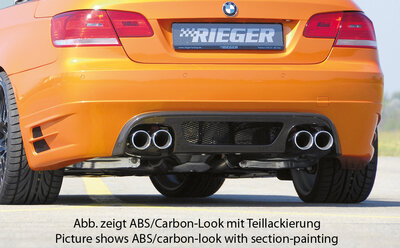 Rieger Tuning achterbumper verlenging BMW 3-Serie E92