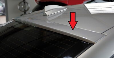 Rieger Tuning achterraam afdekking BMW 3-Serie E93