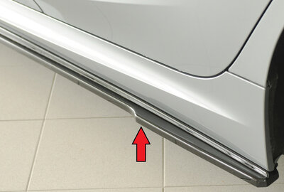 Rieger Tuning sideskirt aanzetstuk Links BMW 3-Serie G20/21