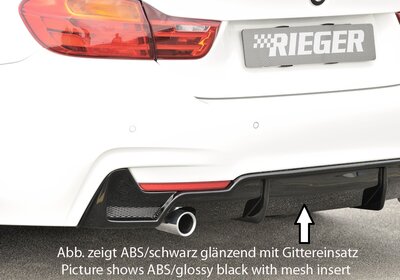 Rieger Tuning diffuser BMW 4-Serie F32/33/36
