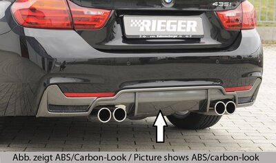 Rieger Tuning diffuser BMW 4-Serie F32/33/36