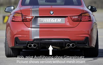 Rieger Tuning diffuser BMW 4-Serie F32/33/36