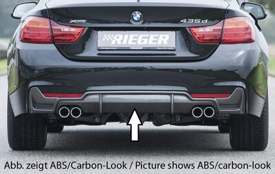 Rieger Tuning diffuser BMW 4-Serie F32/33/36