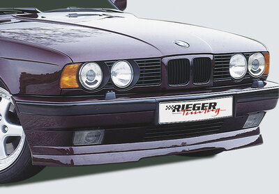 Rieger Tuning voorbumper spoiler lip BMW 5-Serie E34