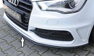 Rieger Tuning voorsplitter Audi A3 / S3 [8V]
