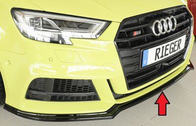 Rieger Tuning splitter Audi A3 / S3 [8V]