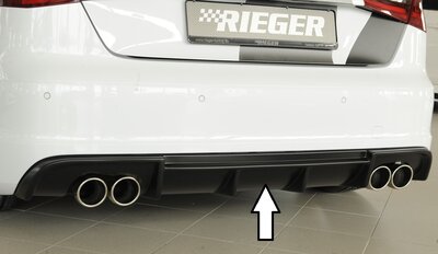 Rieger Tuning diffuser Audi A3 [8V]