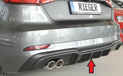 Rieger Tuning diffuser Audi A3 [8V]