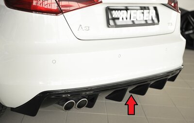 Rieger Tuning diffuser Audi A3 [8V]