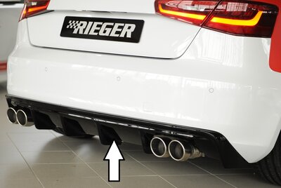 Rieger Tuning diffuser Audi A3 [8V]