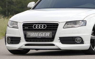 Rieger Tuning voorbumper spoiler lip Audi A4 / S4 [B8]