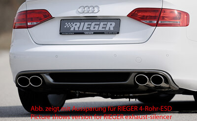 Rieger Tuning diffuser Audi A4 [B8]