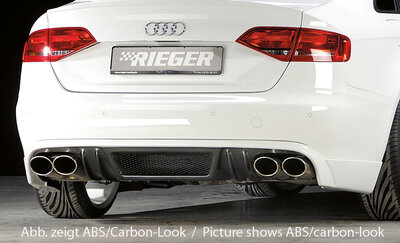 Rieger Tuning achterbumper verlenging Audi A4 [B8]