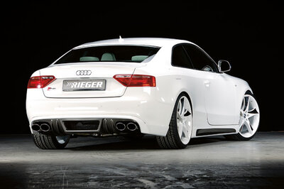 Rieger Tuning achterbumper verlenging Audi A4 [B8]