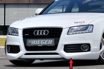 Rieger Tuning voorbumper spoiler lip Audi A5 / S5 [B8]