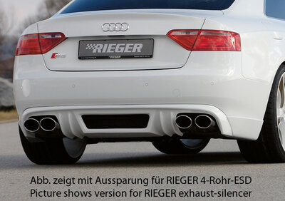 Rieger Tuning achterbumper verlenging Audi A5 [B8]