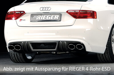 Rieger Tuning achterbumper verlenging Audi A5 [B8]