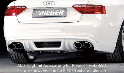 Rieger Tuning achterbumper verlenging Audi A5 [B8]