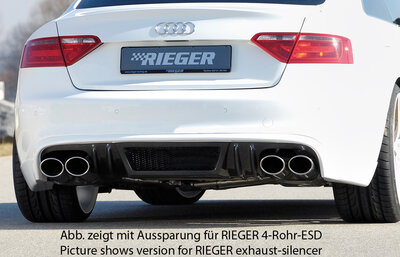 Rieger Tuning achterbumper verlenging Audi A5 [B8]