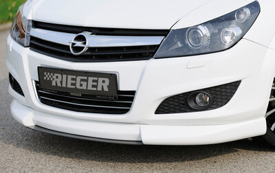 Rieger Tuning voorspoiler lip Opel Astra H
