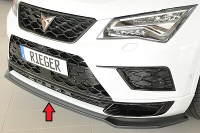 Rieger Tuning splitter voorbumper Seat Ateca Cupra