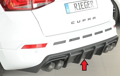 Rieger Tuning diffuser Seat Ateca Cupra 5FP