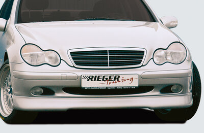 Rieger Tuning voorspoiler lip voor Classic/Elegance Mercedes C klasse [W203]