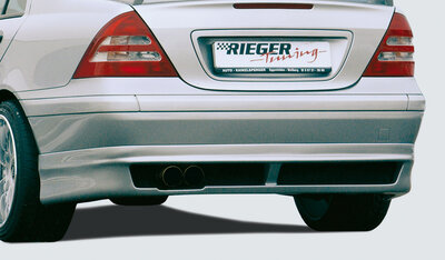 Rieger Tuning achterbumper verlenging Mercedes C klasse [W203]